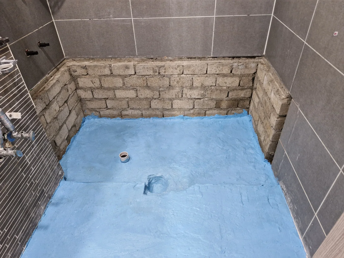 파주욕실누수 욕실 방수층 시공 현장